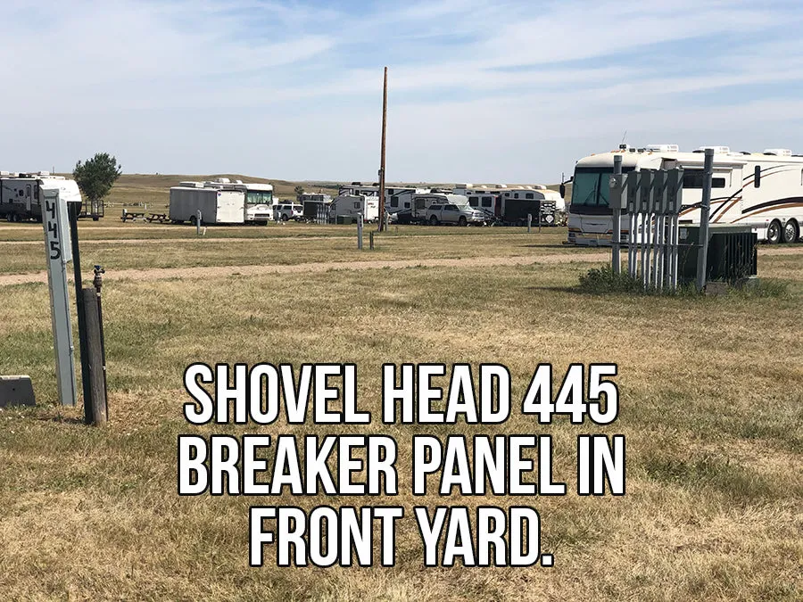 2025 Shovel Head RV Park (40' X 55') - PULL THROUGH SITES 400- 481