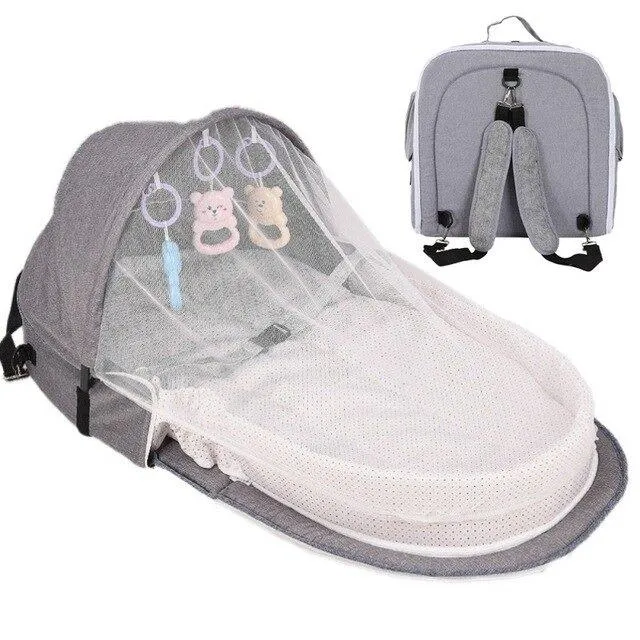 3Pcs Portable Foldable Moses Basket Bassinet