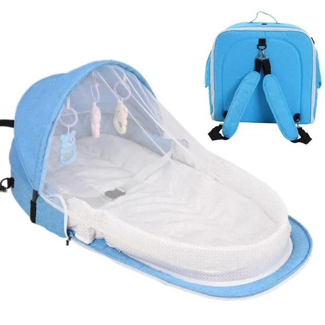 3Pcs Portable Foldable Moses Basket Bassinet