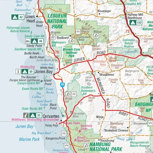 4WD & Camping Escapes - Perth & the South West by Hema Maps