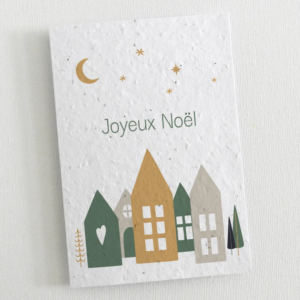 6 Plantable Christmas Cards - Scandinavian Christmas