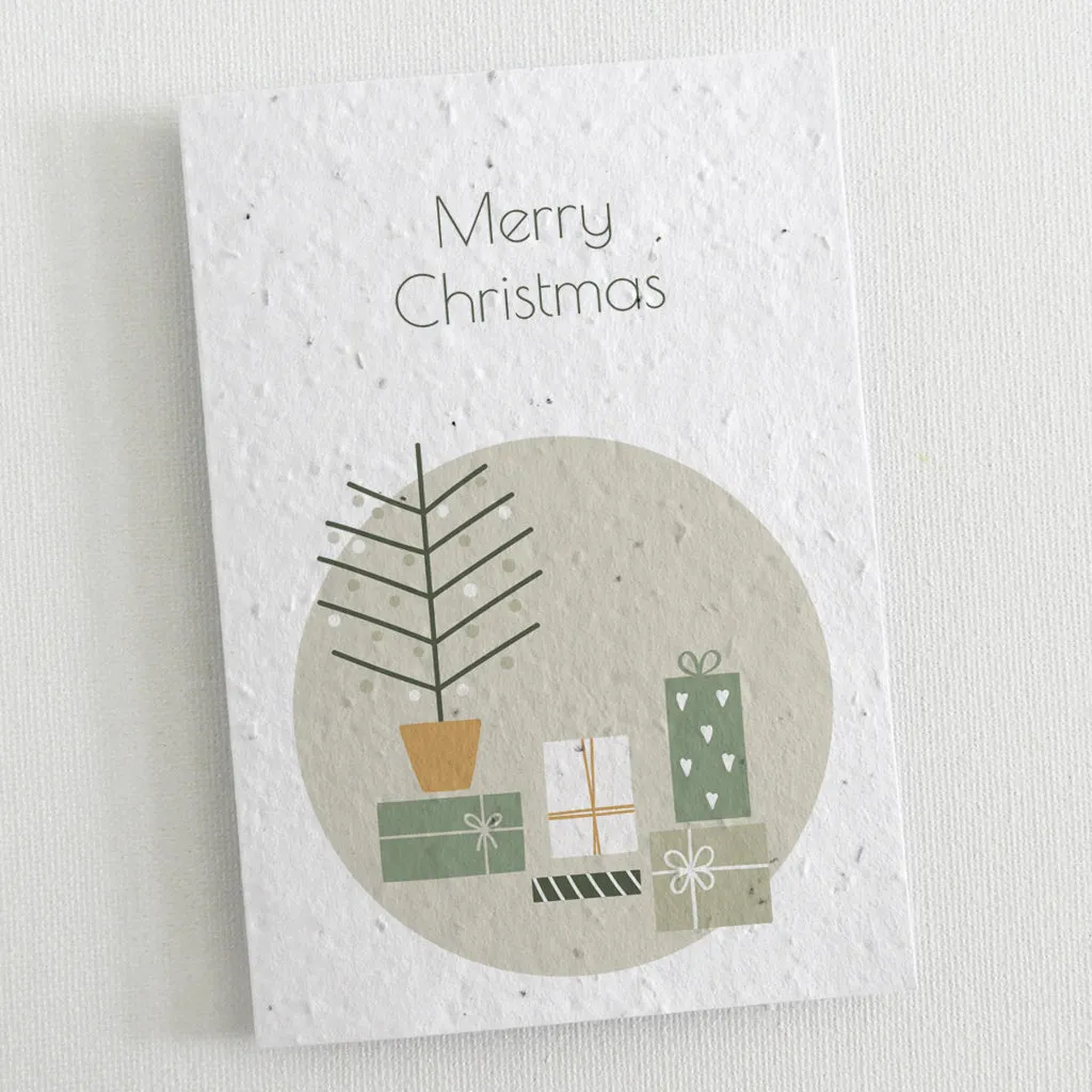 6 Plantable Christmas Cards - Scandinavian Christmas