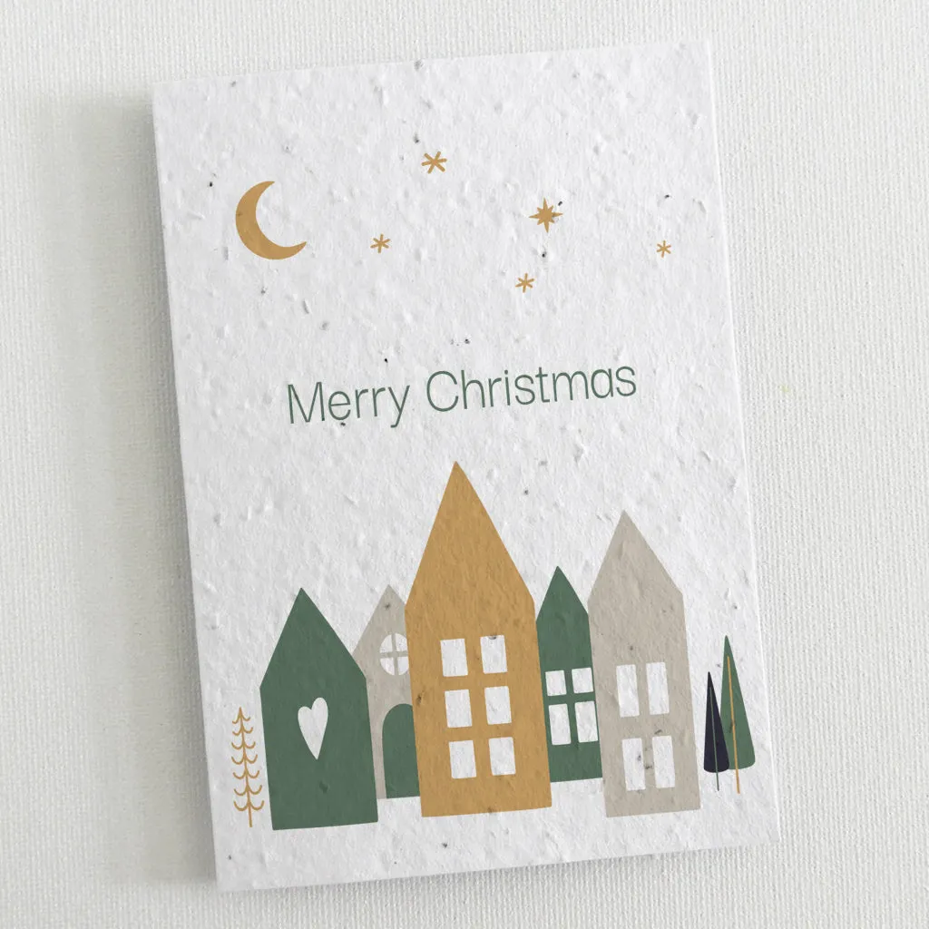 6 Plantable Christmas Cards - Scandinavian Christmas