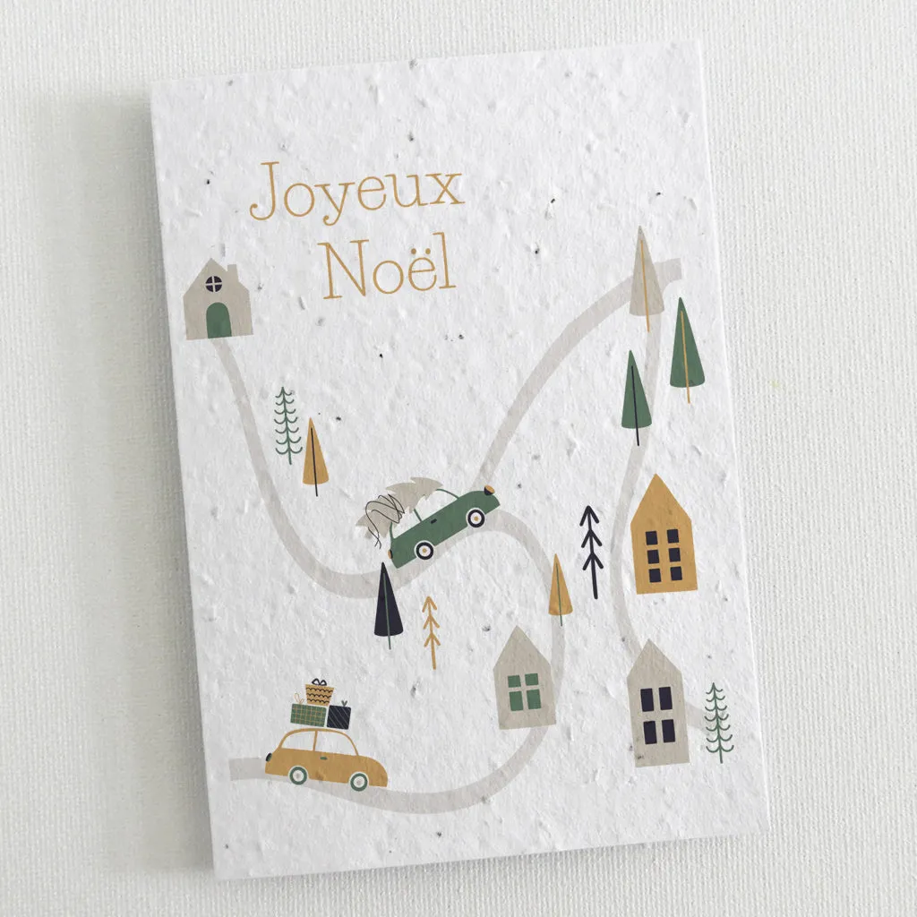 6 Plantable Christmas Cards - Scandinavian Christmas