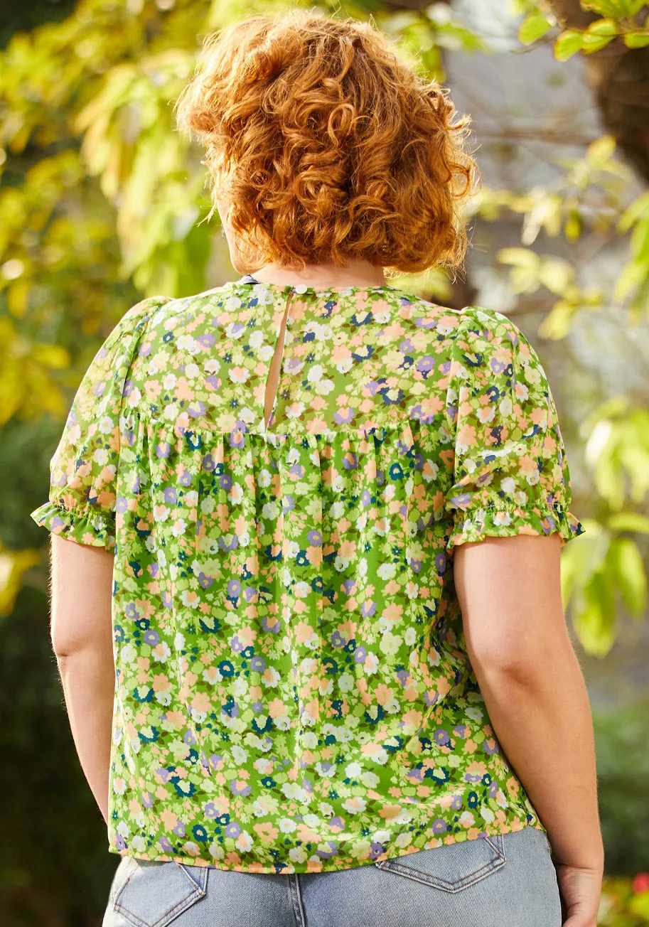 A Gorgeous Gathering Smock Top