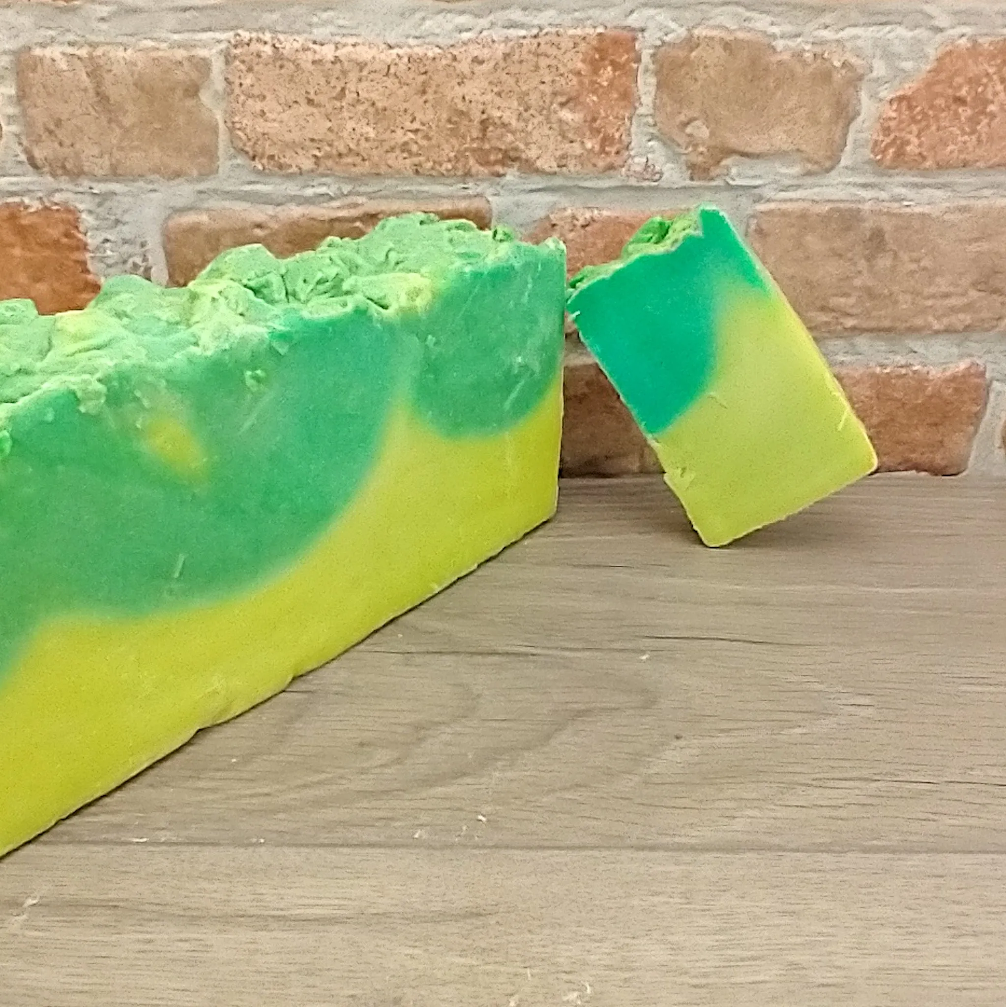 Aloe Vera & Olive Oil Soap Slice