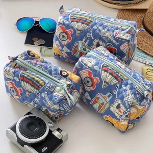 Around the World Cosmetic Bag S/3