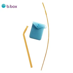 B BOX Silicone Straw Travel Pack