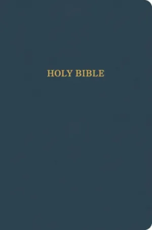 B KJV LARGE PRINT THINLINE BIBLE VALUE EDITION SLATE (RED LETTER EDITION)