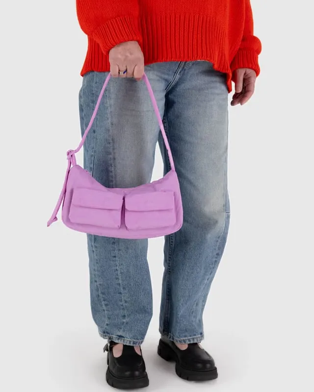 BAGGU - Cargo Shoulder Bag - PEONY