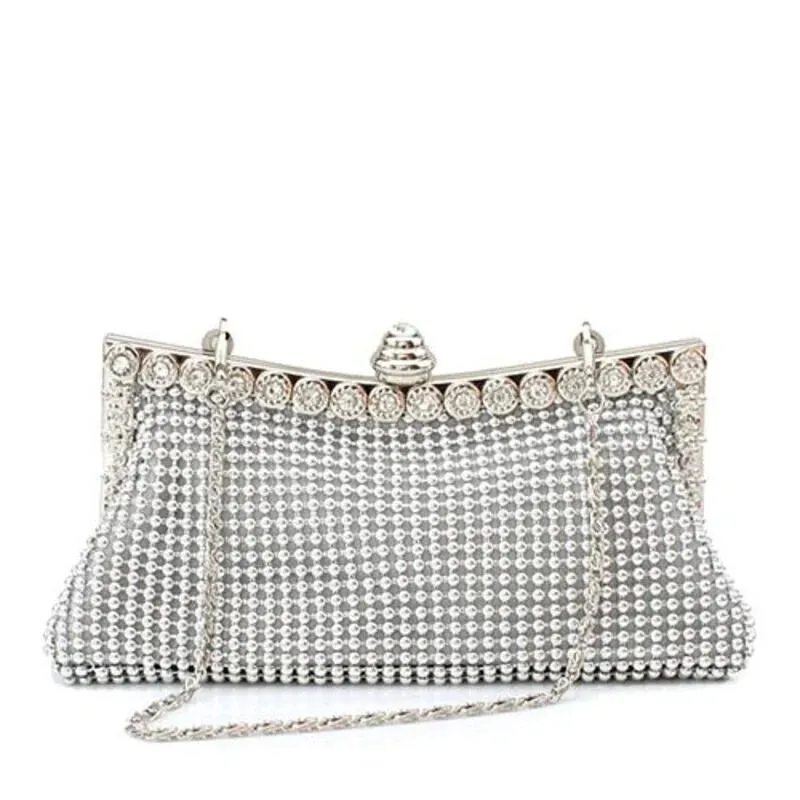 Beading Crystal  Rhinestone Gorgeous Clutch Bags