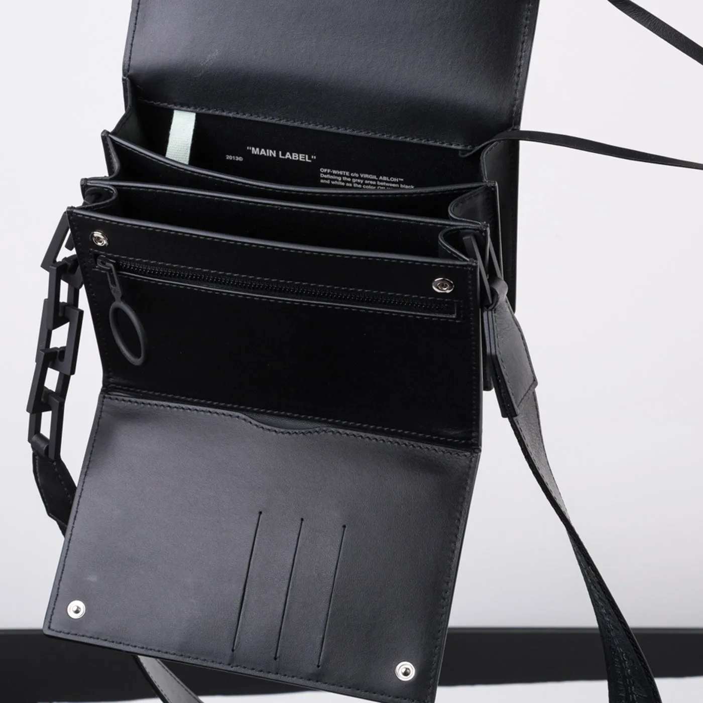 Binder clip crossbody