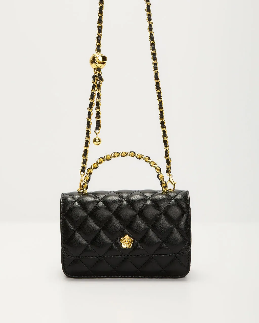 Bindi Quilted Faux Leather Bag