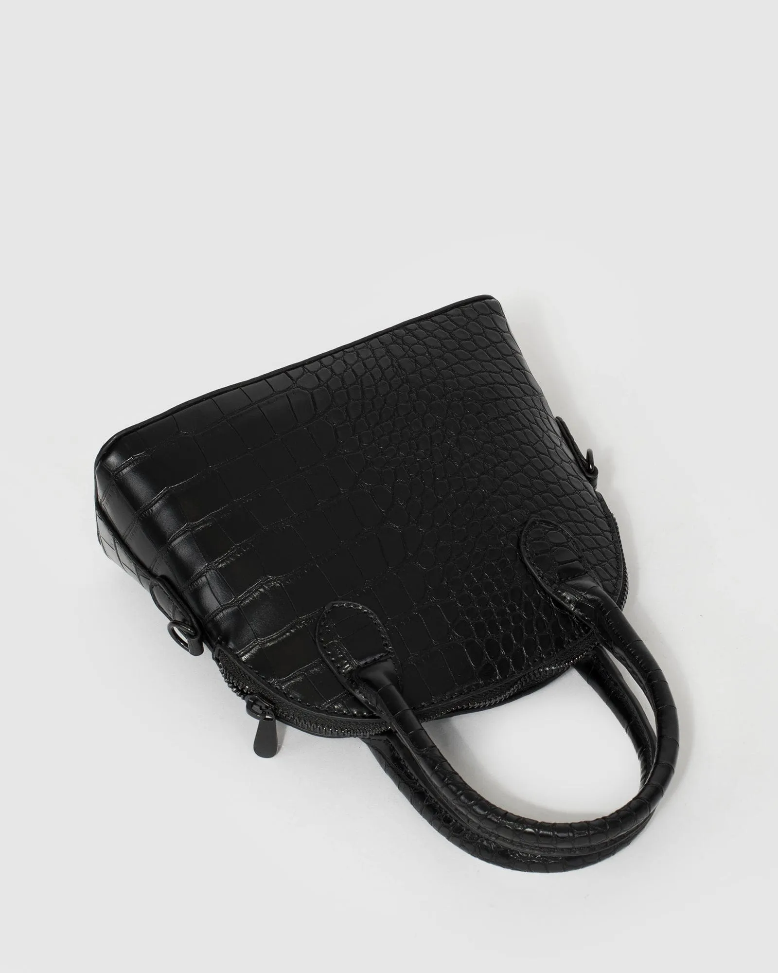 Black Hua Top Handle Bag