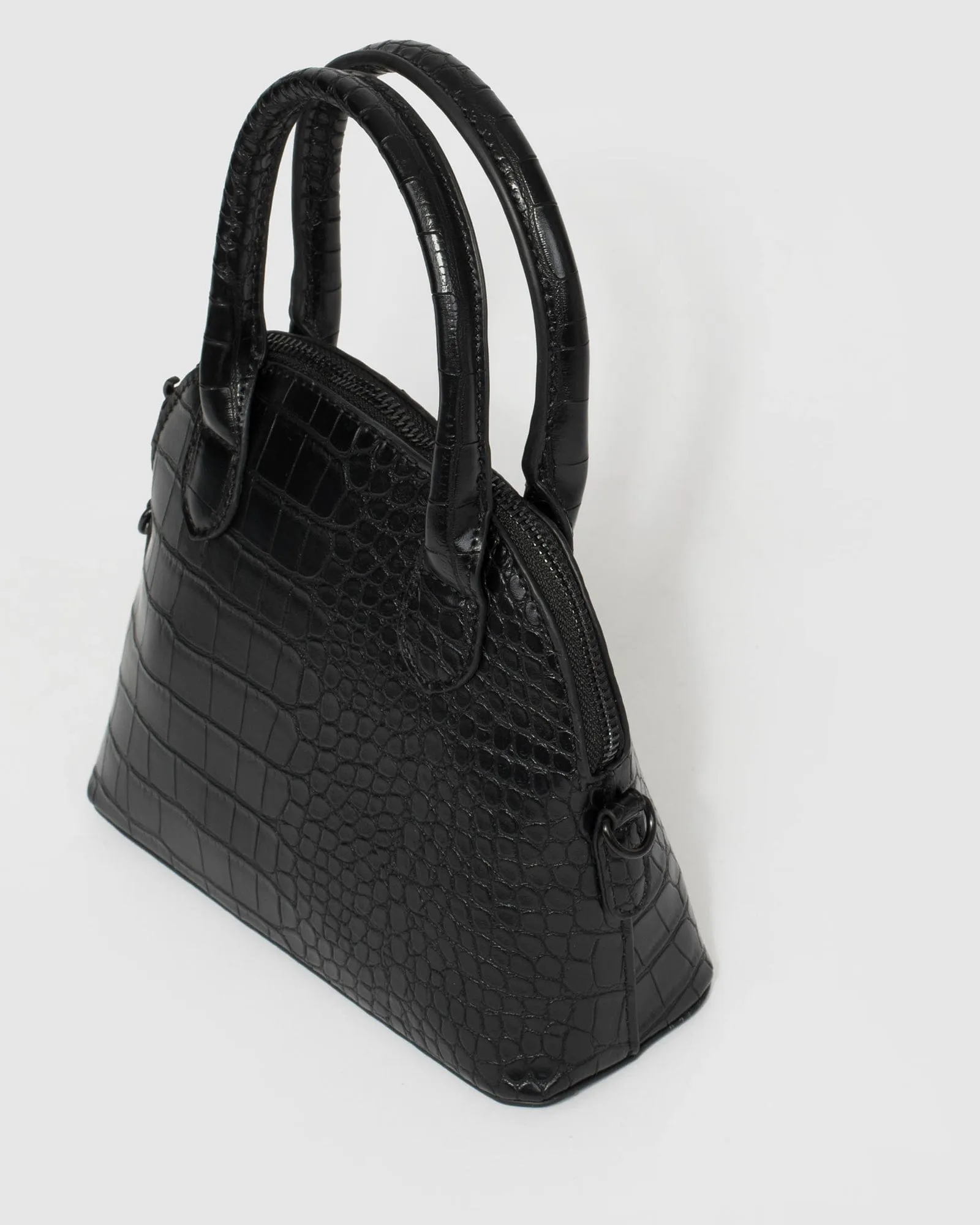 Black Hua Top Handle Bag