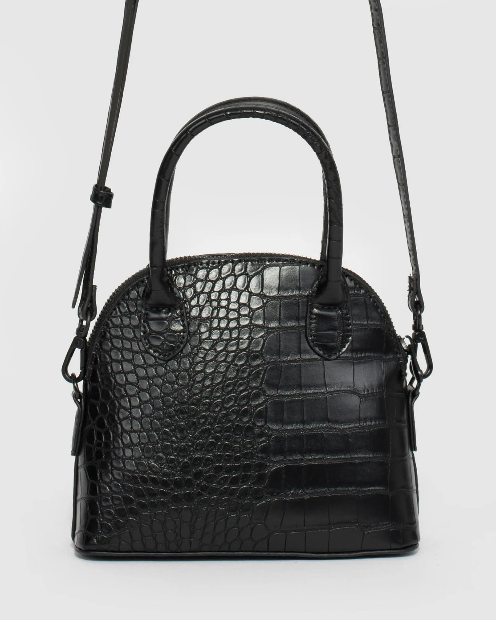 Black Hua Top Handle Bag