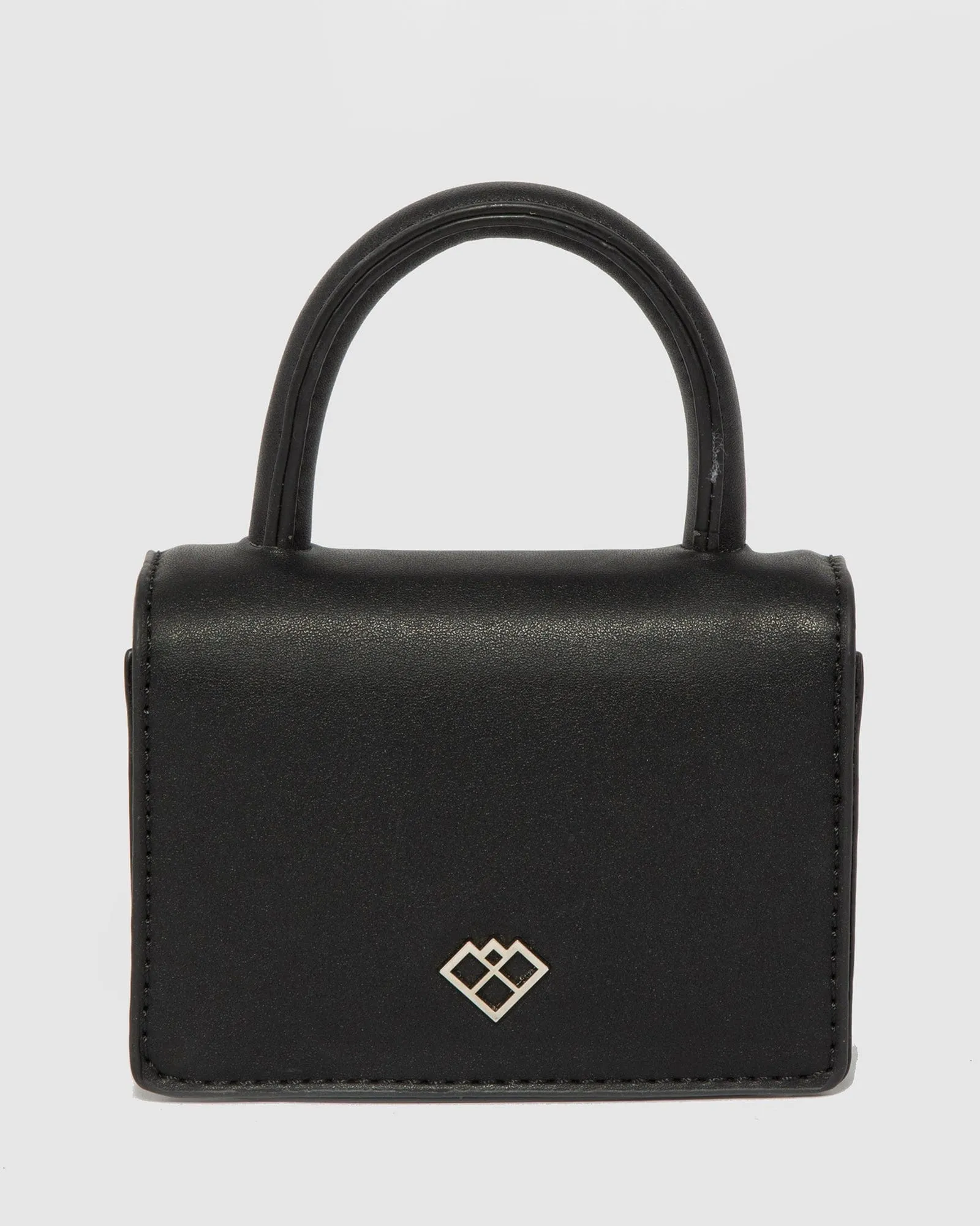 Black Isabella Bow Mini Bag