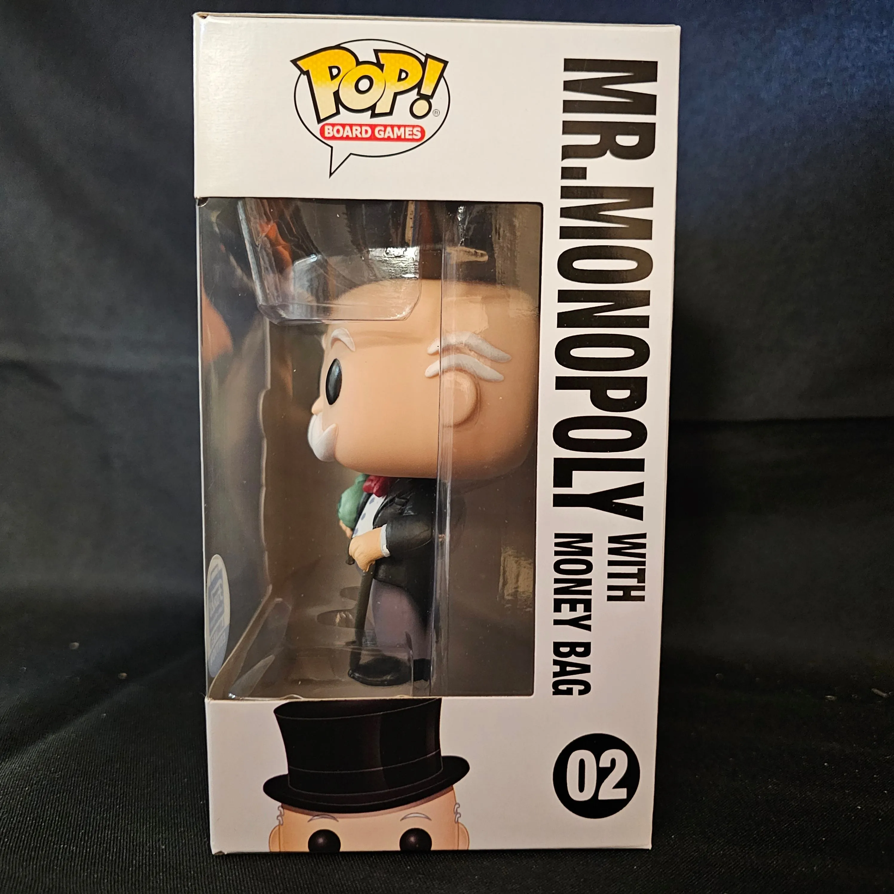 Board Games Pop! Vinyl Figure Mr. Monopoly with Money Bag [Funko-Shop] [02]