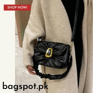 Buckle crossbody bag