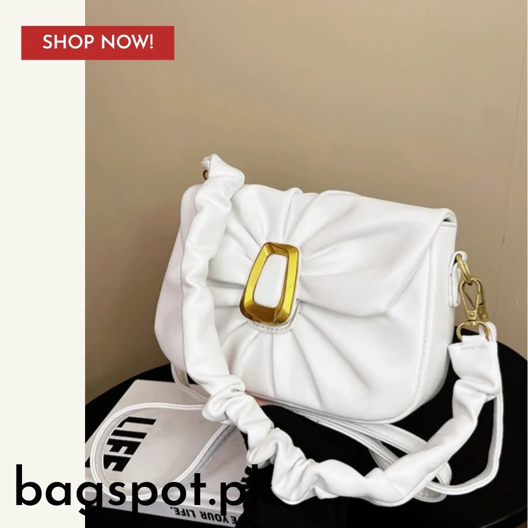 Buckle crossbody bag