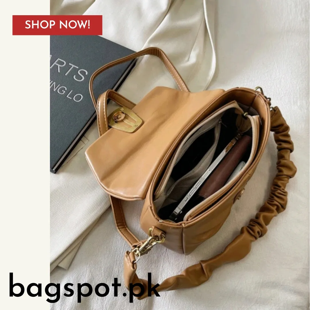 Buckle crossbody bag