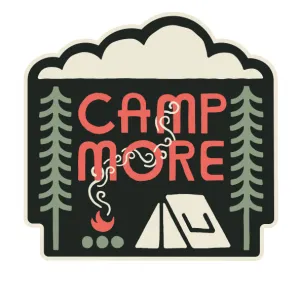 Camping Sticker