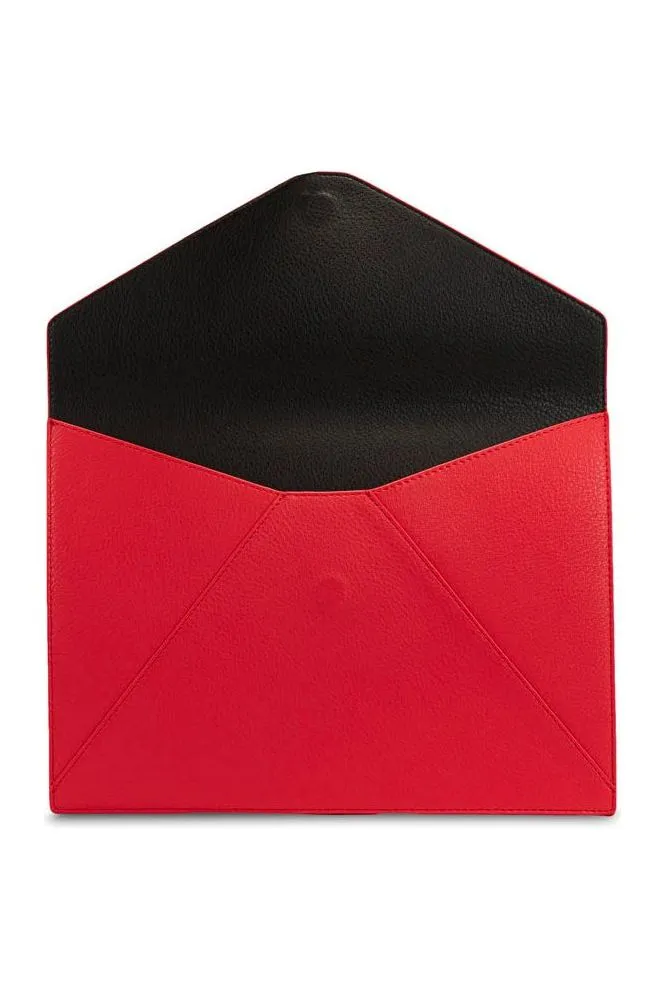 Campo Marzio Fedor Document Holder A4 - Cherry Red Black