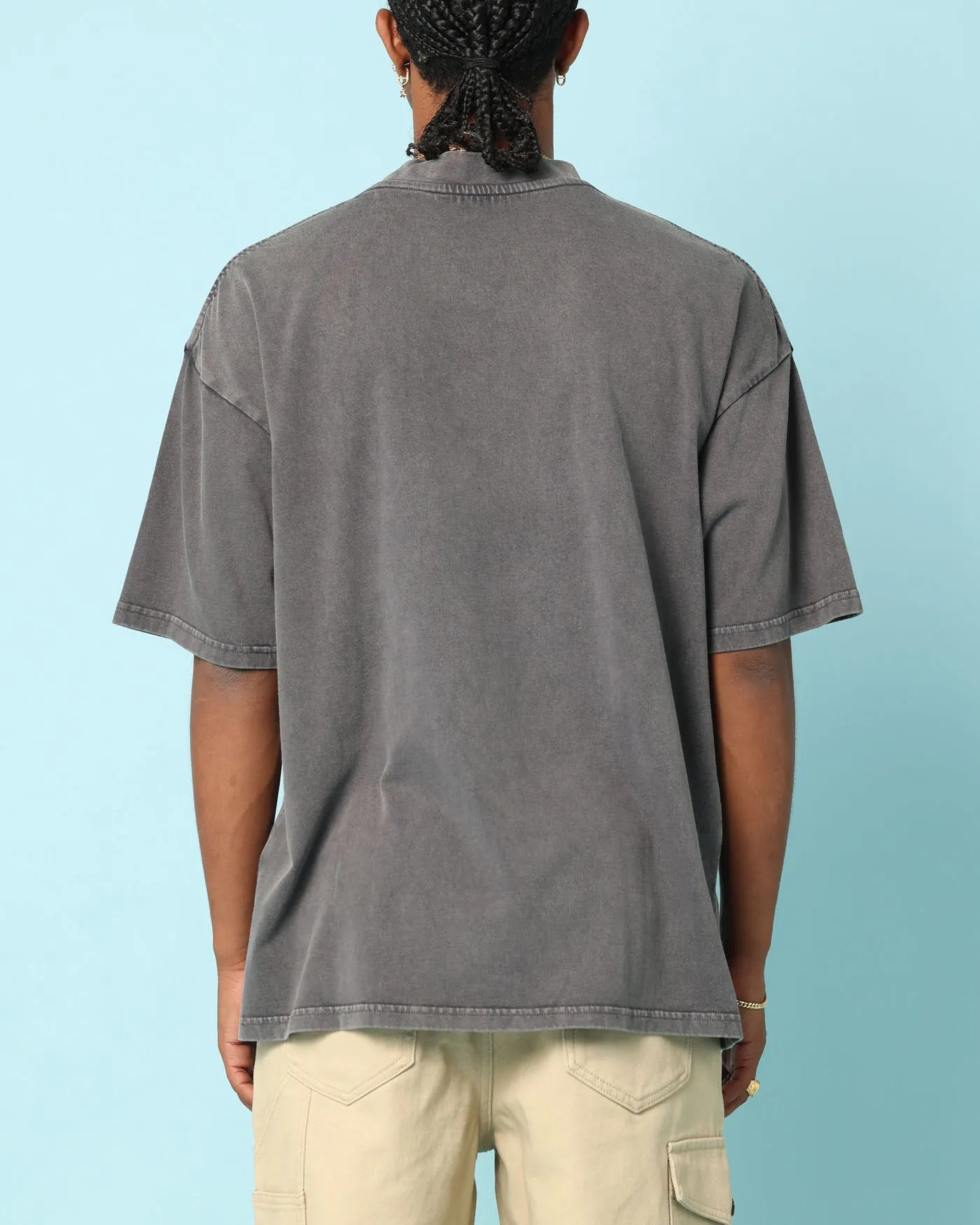 Carré Gorgeous Oversized T-Shirt Washed Charcoal