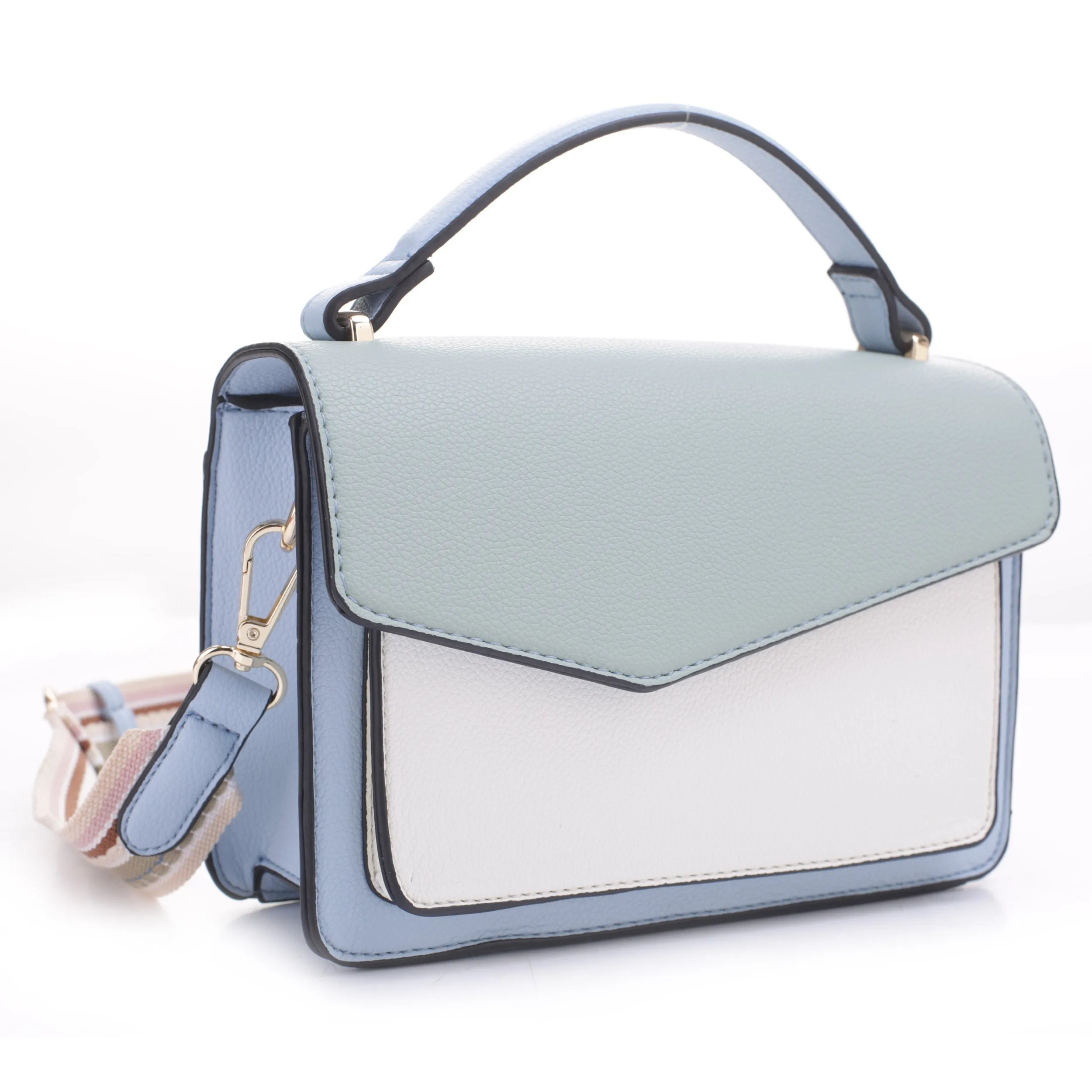 Celestin Top Handle Color Block Camera Bag