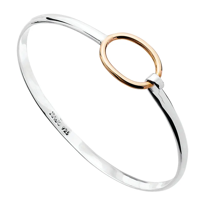 CONEXIÓN TWO-TONE TENSION BANGLE