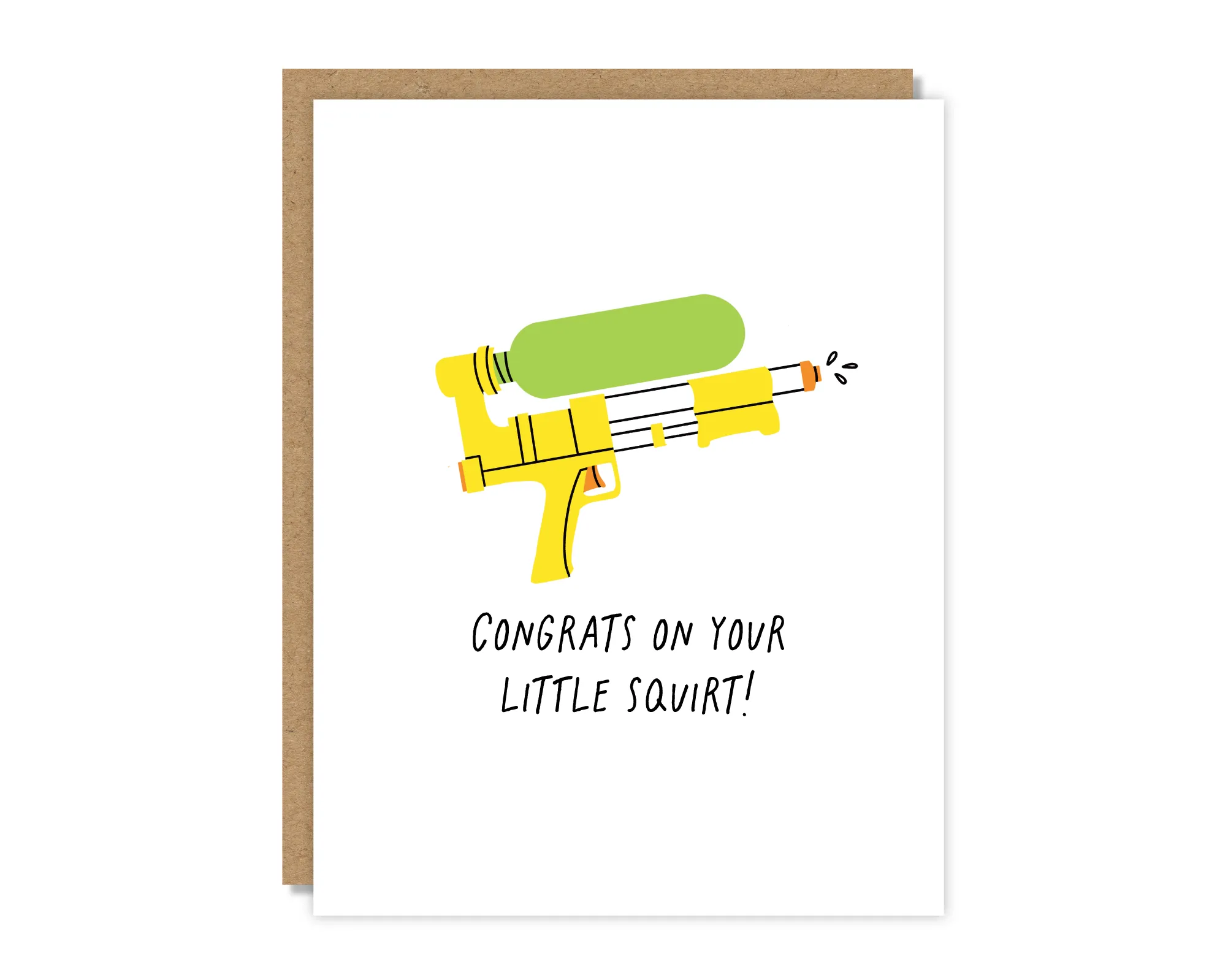 Congrats on Your Little Squirt Card