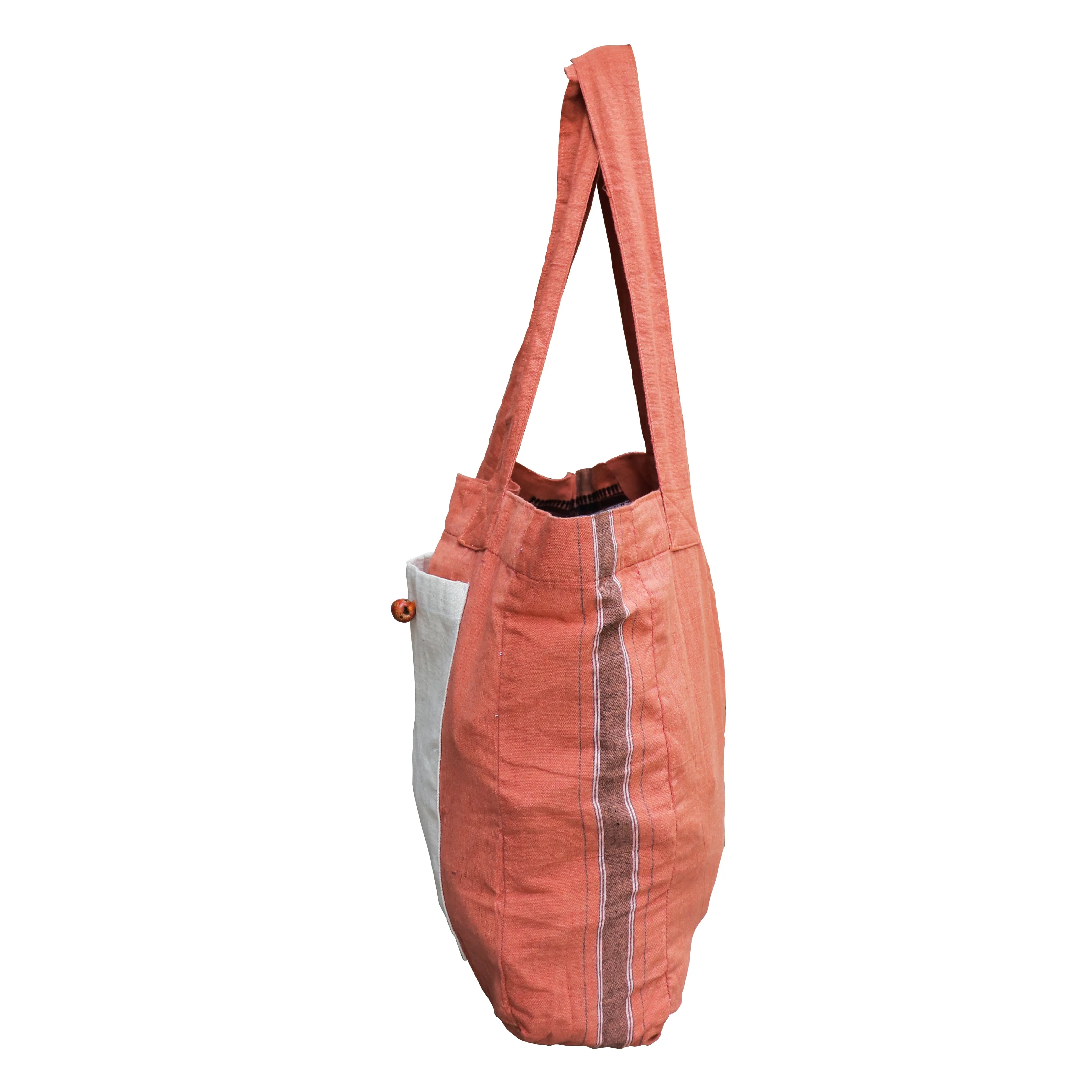 Cotton Kavi with Canvas - Folding Bag