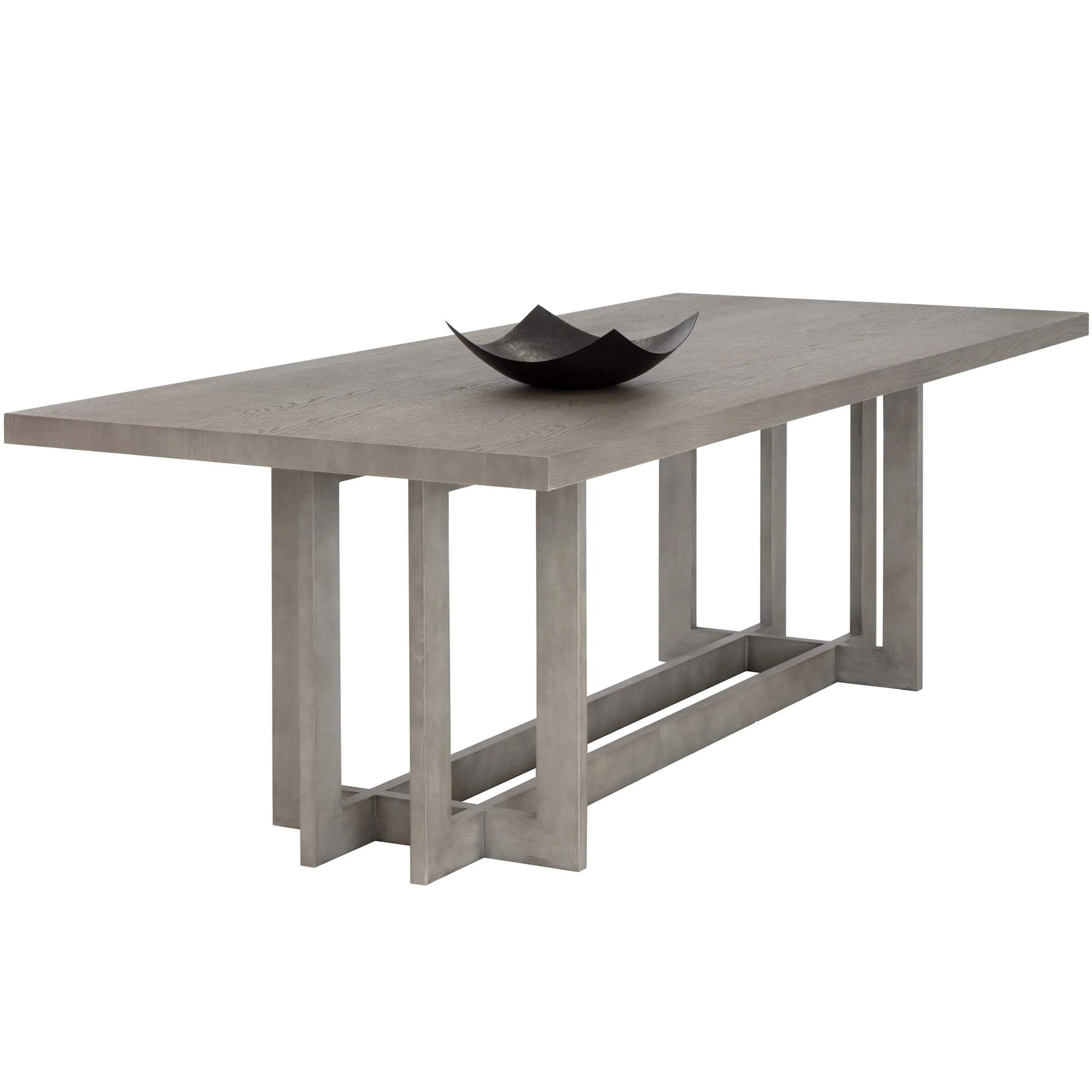 Disera Dining Table 96", Ash Grey