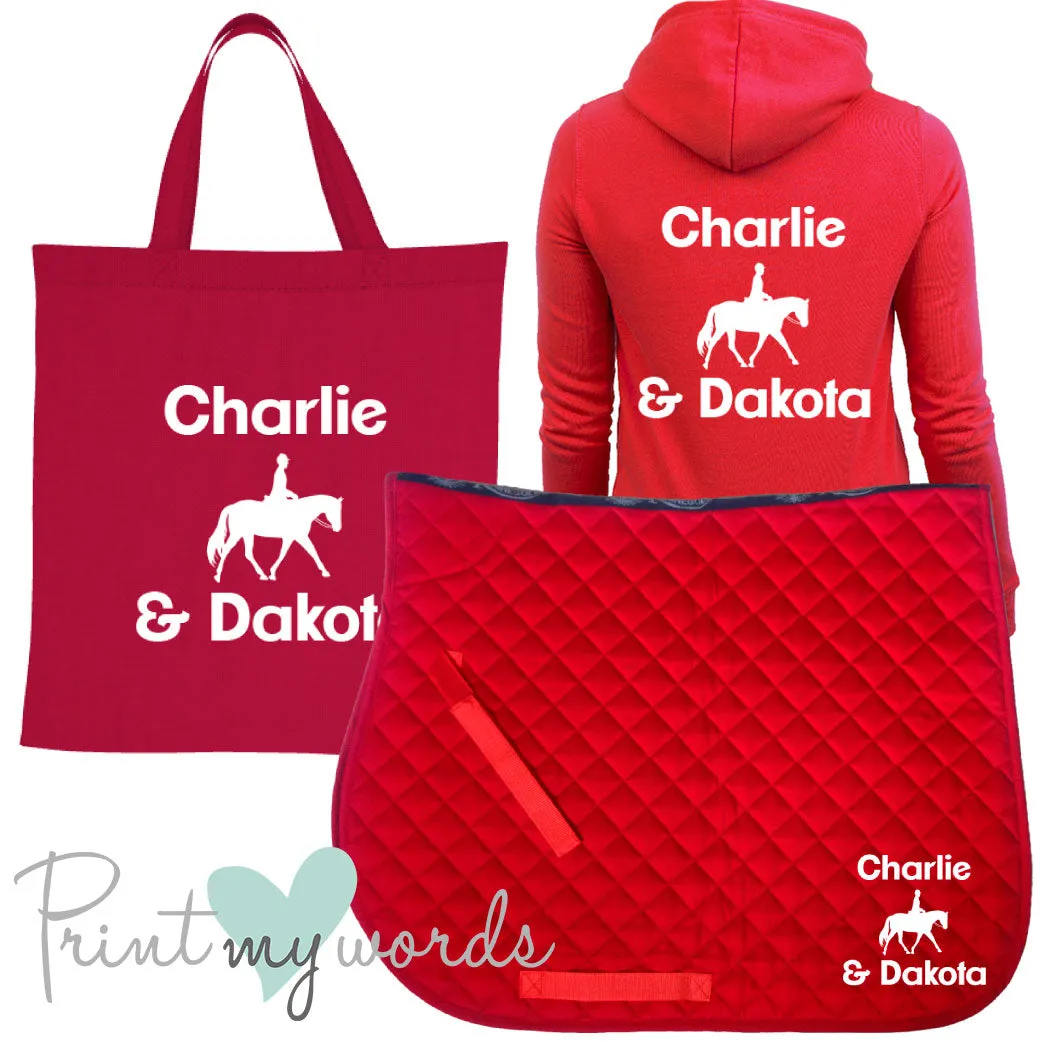 'Dolly' Children's Personalised Matching Equestrian Set - Dressage Design