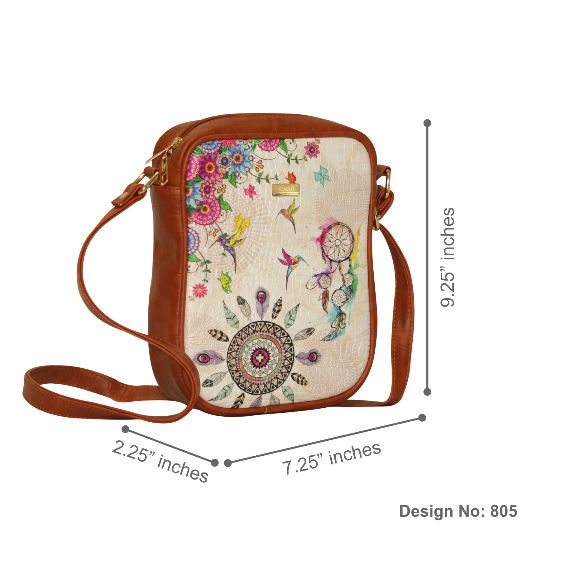 Dreamcatcher Satchel Crossbody Bag 805