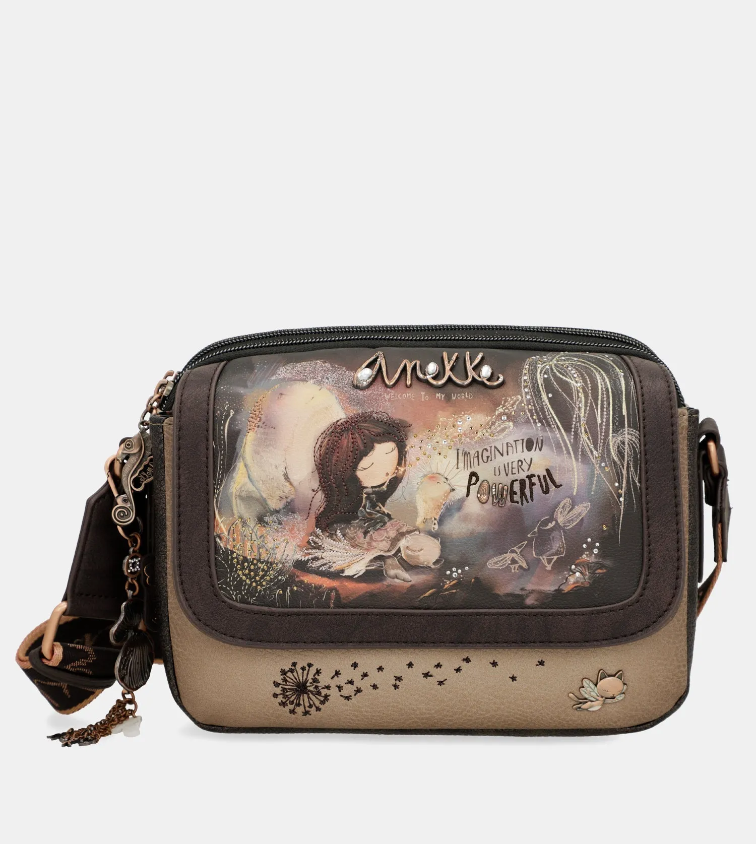 Dreamverse crossbody bag with flap