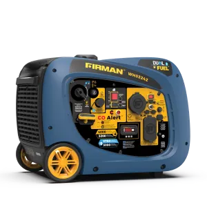 Dual Fuel Inverter Portable Generator 4000W Electric Start with CO ALERT