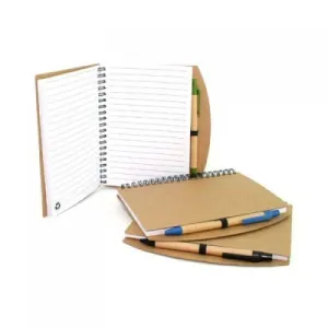 Eco-Friendly Notebook with Pen