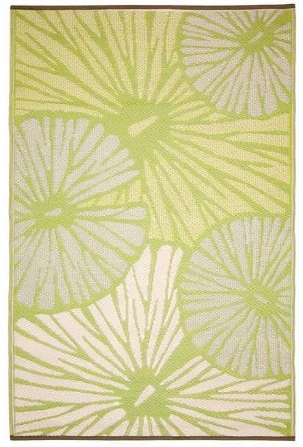 Eco Friendly Outdoor Rug - Citrus Lily