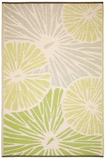 Eco Friendly Outdoor Rug - Citrus Lily