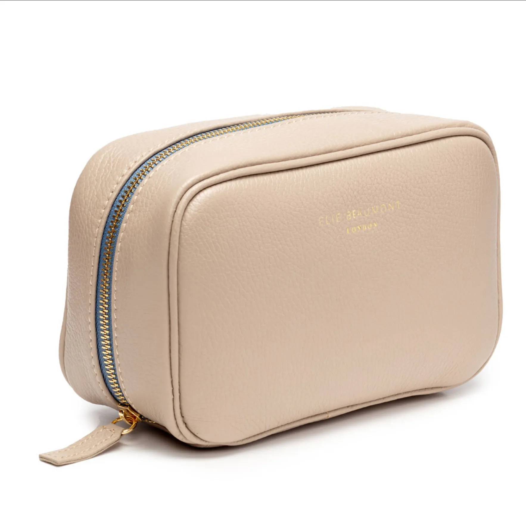 Elie Beaumont Leather Cosmetic Case - Blush