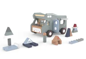 EverEarth Camping Van with Blocks 21pc (lifestyle collection)