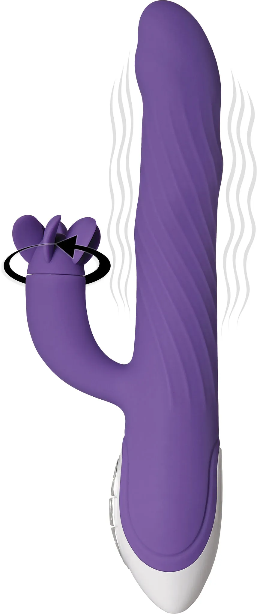 Evolved Tilt-o-twirl Rabbit Style Vibrator