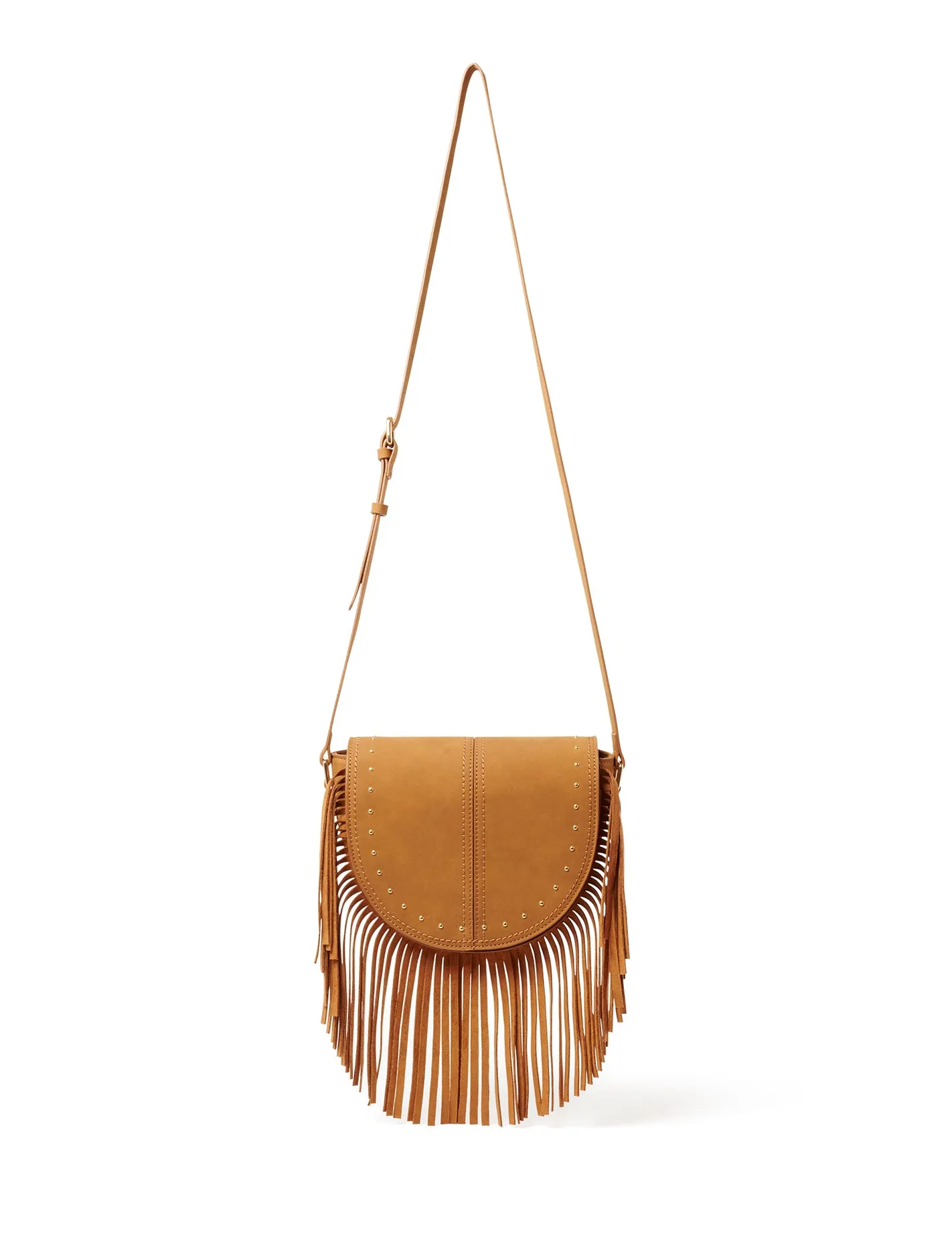 Farrah Fringe Saddle Bag