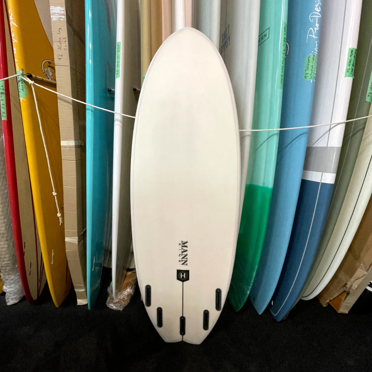 Firewire Sweet Potato White 5'8 Future Fins