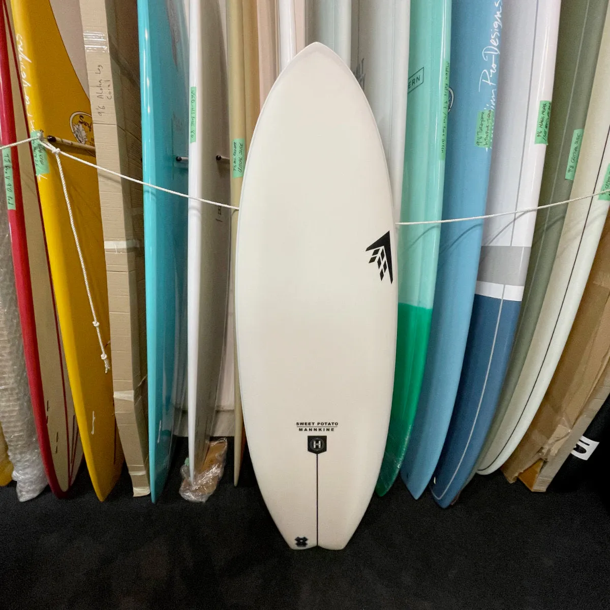 Firewire Sweet Potato White 5'8 Future Fins