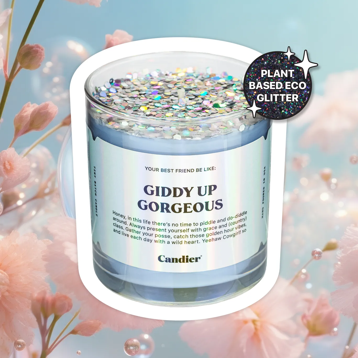 giddy up gorgeous candle