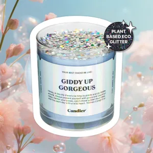 giddy up gorgeous candle