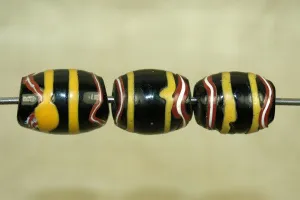 Gorgeous antique Venetian "Bumblebee" Bead