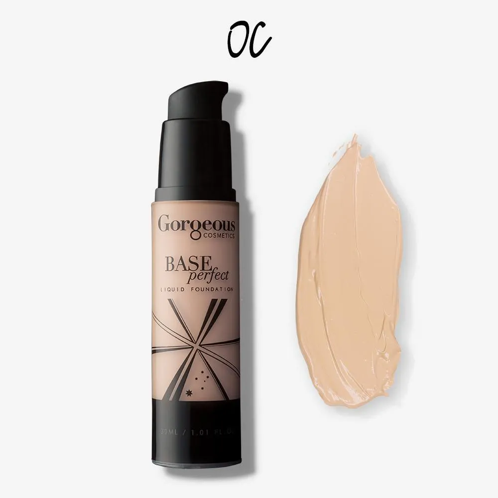 Gorgeous Base Perfect Liquid Foundation - 0C